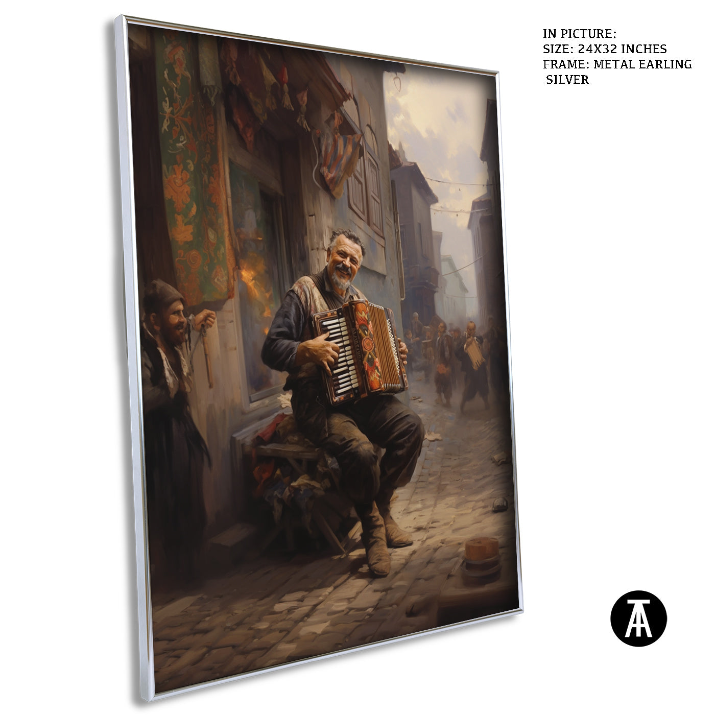Artwork in Black Frame