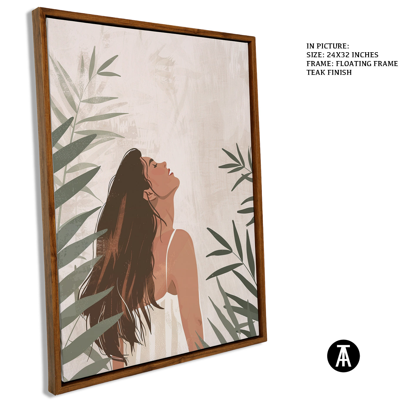 Artwork in Floating Frame