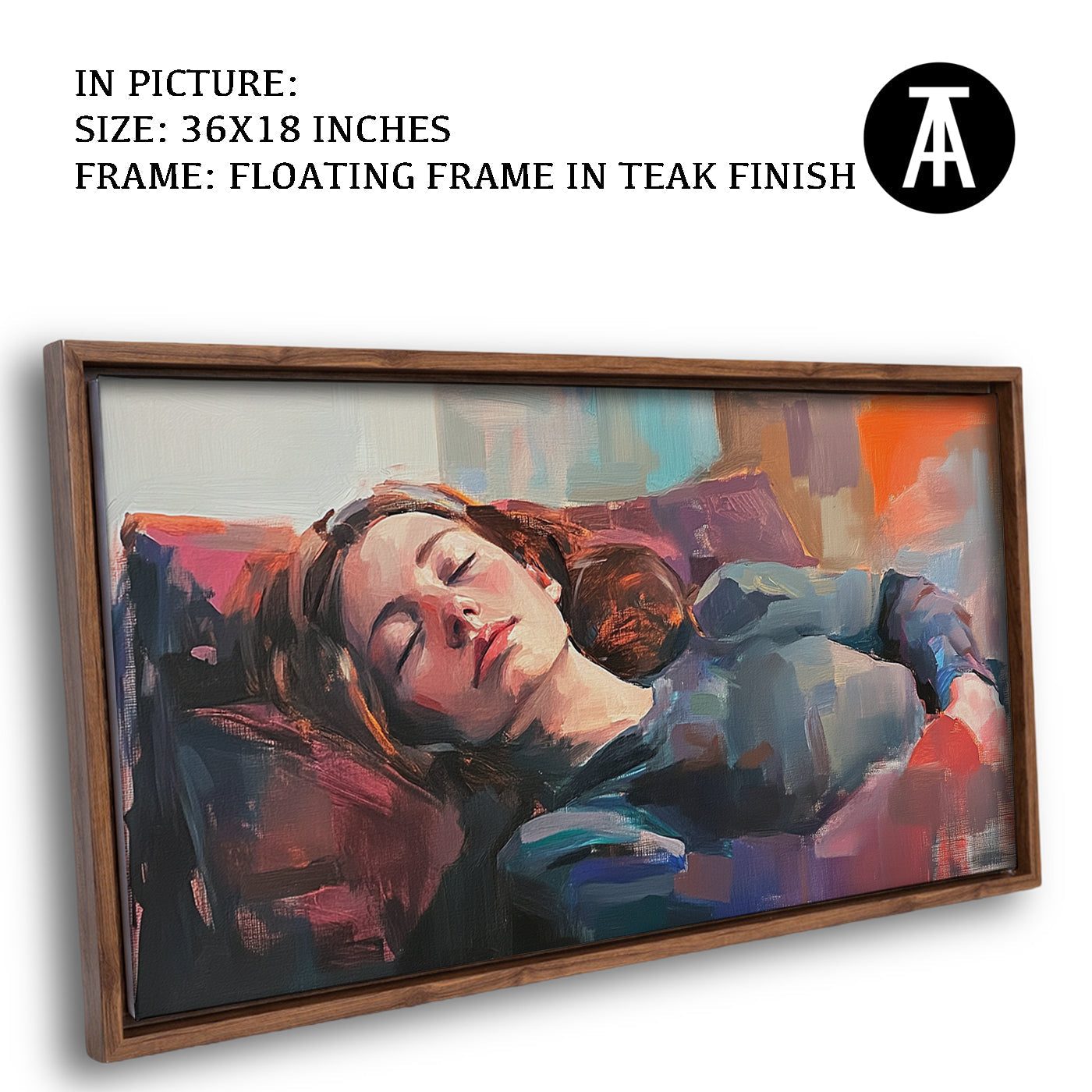 Artwork in Floating Frame