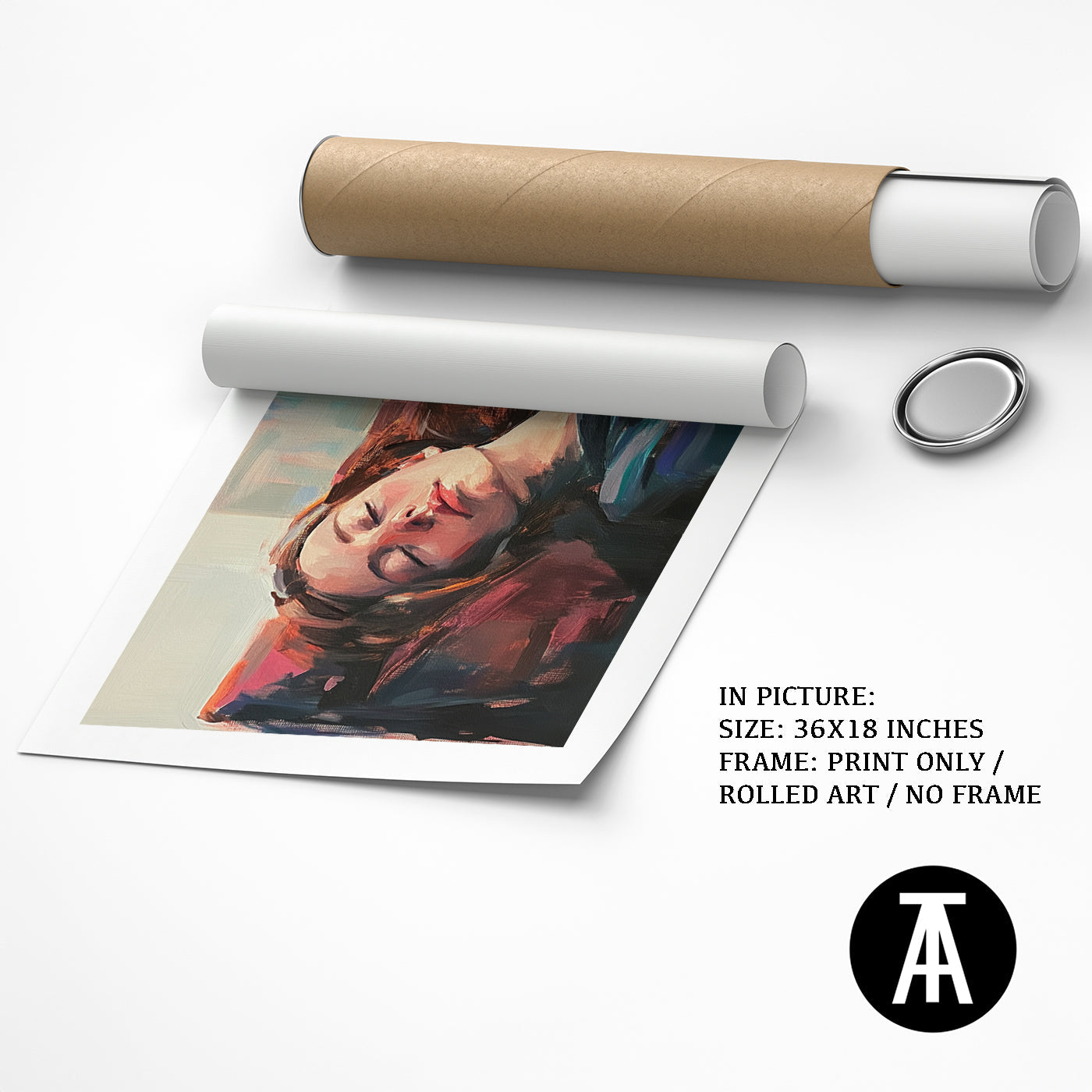 Artwork as Print Only or Rolled Art