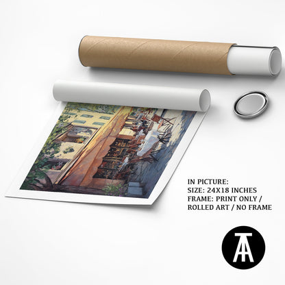 Artwork as Print Only or Rolled Art