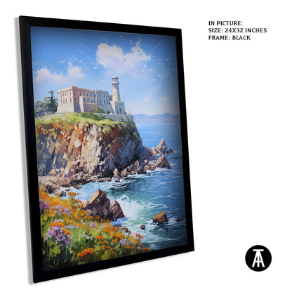Artwork in Metal Earling Silver Frame