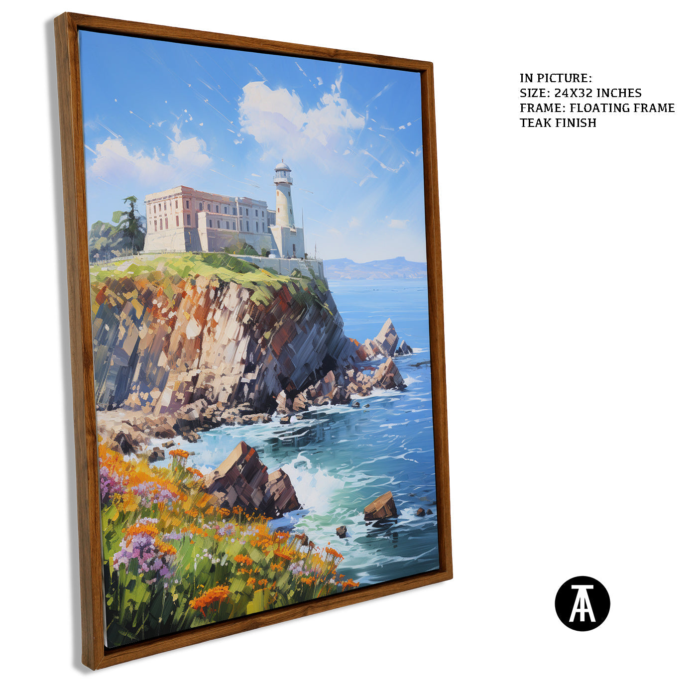 Artwork in Floating Frame