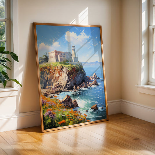 California Painting in a Lifestyle Setting