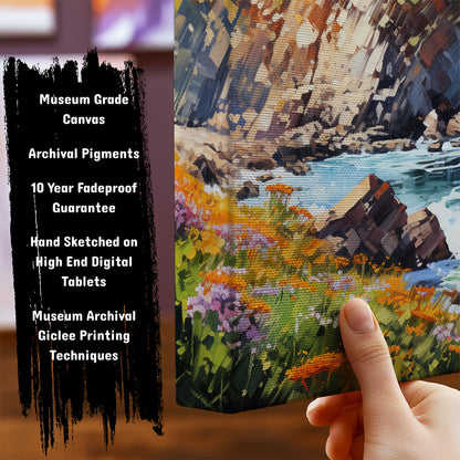 Information about California Canvas Art Print