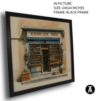 Artwork in Black Frame