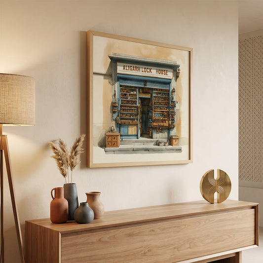 Indian Art in a Lifestyle Setting