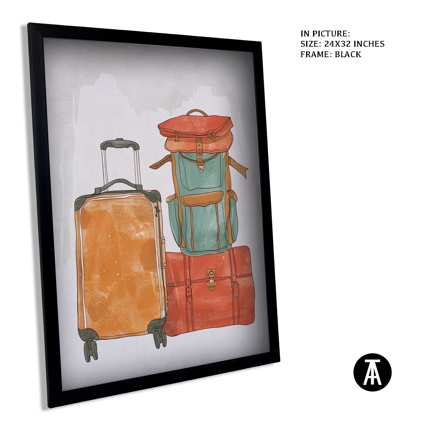 Artwork in Black Frame