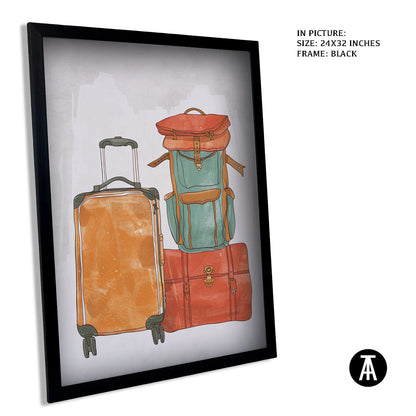 Artwork in Black Frame