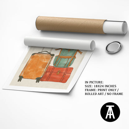 Artwork as Print Only or Rolled Art