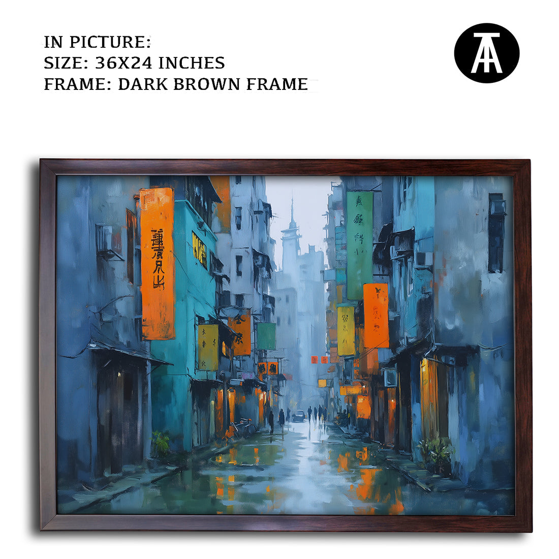 Artwork in Black Frame