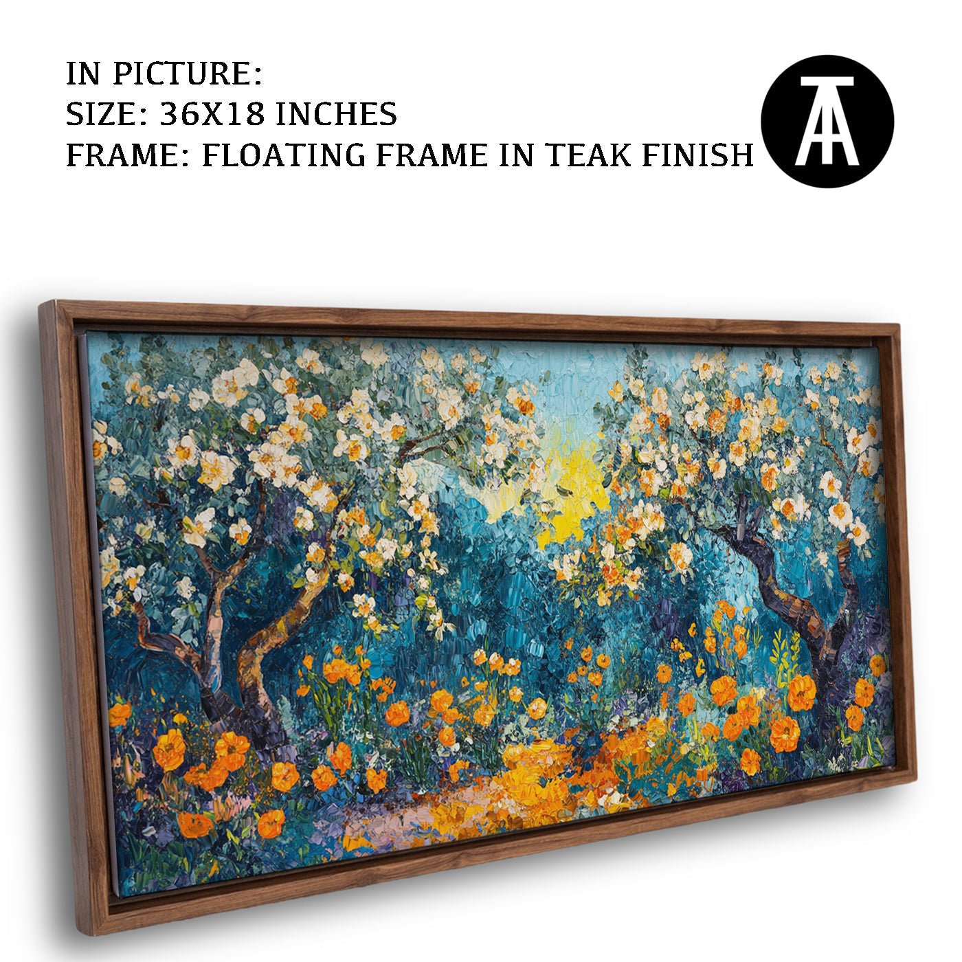 Artwork in Floating Frame