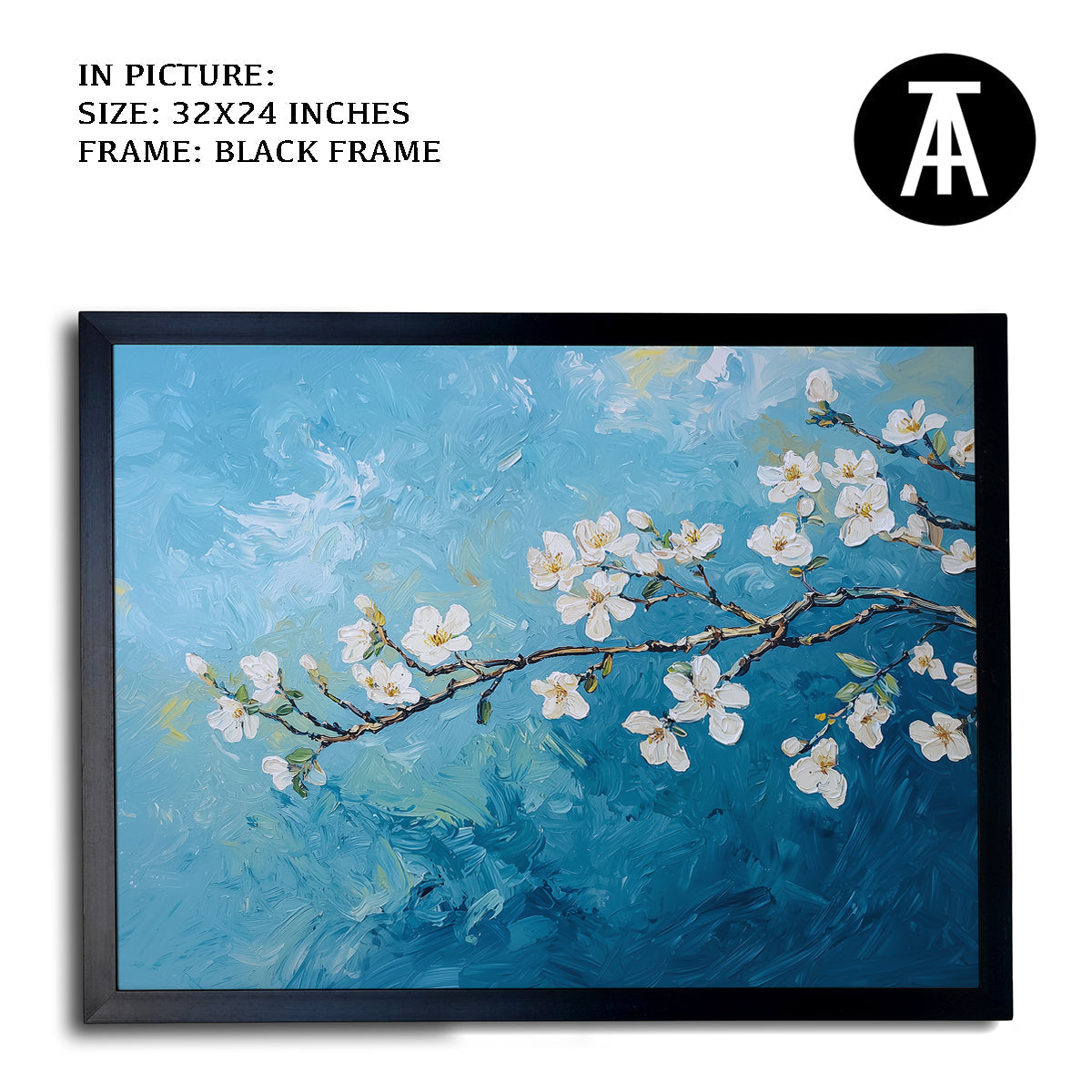 Artwork in Metal Earling Silver Frame