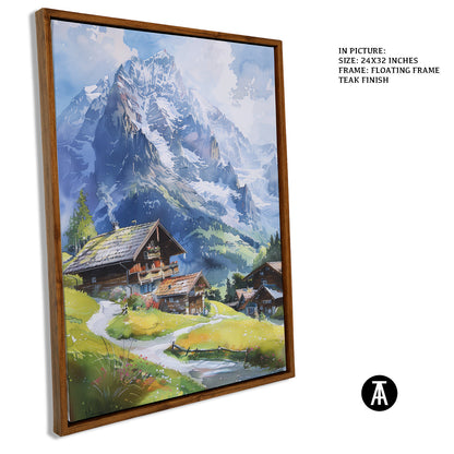 Artwork in Floating Frame
