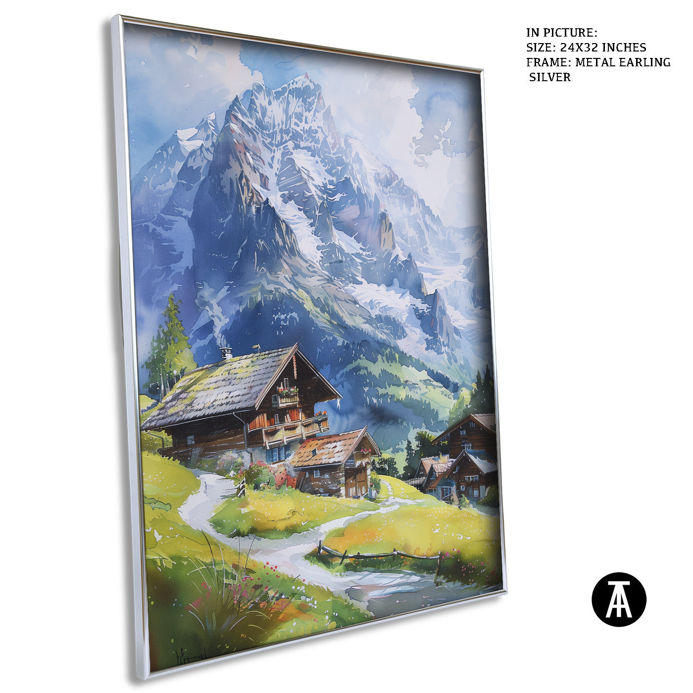 Artwork in Black Frame