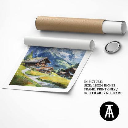 Artwork as Print Only or Rolled Art