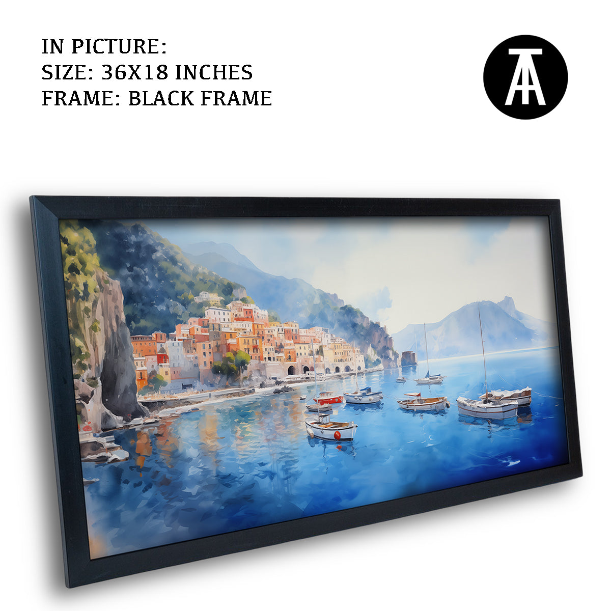 Artwork in Metal Earling Silver Frame