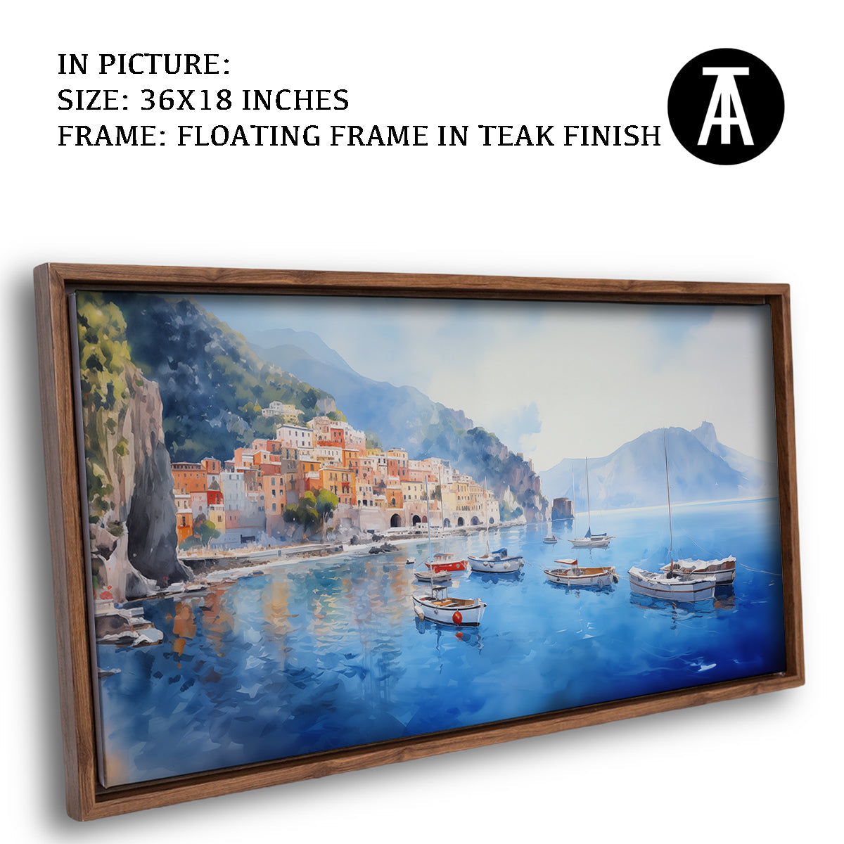 Artwork in Floating Frame