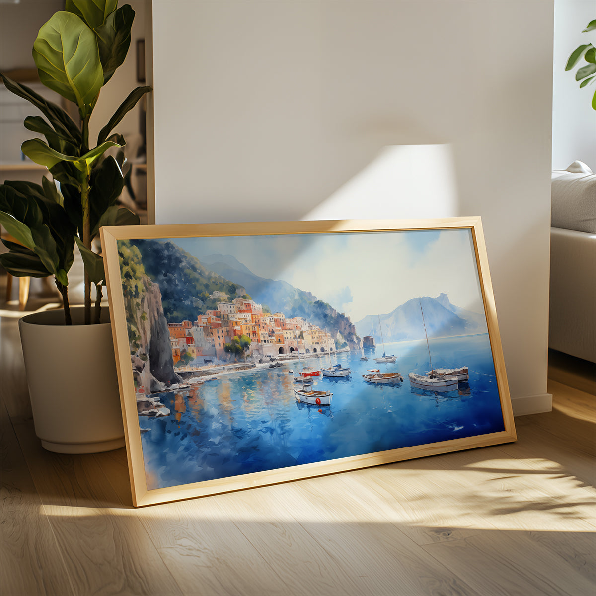 Limited Edition Painting in a Lifestyle Setting