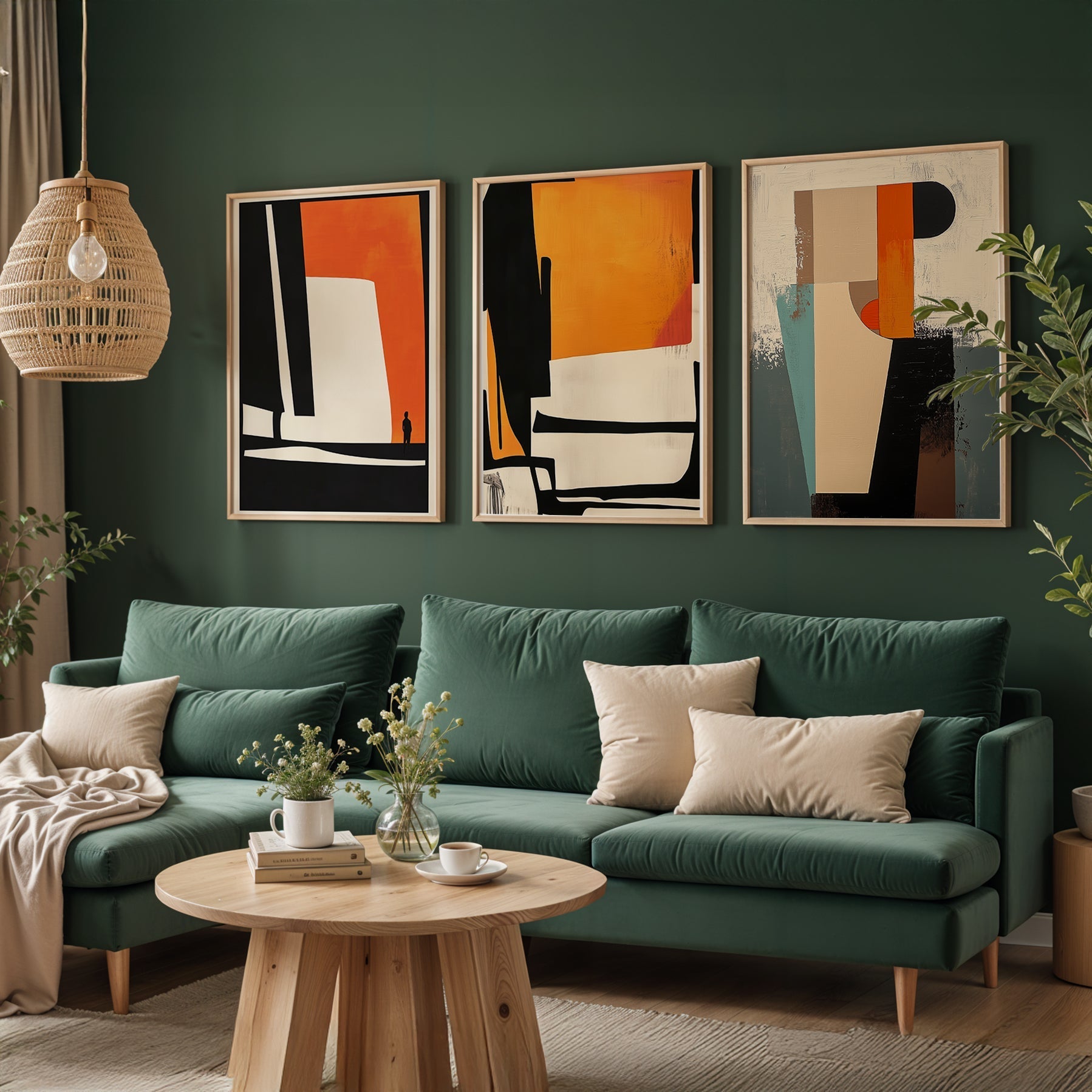 Gallery Wall Set in Lifestyle Setting