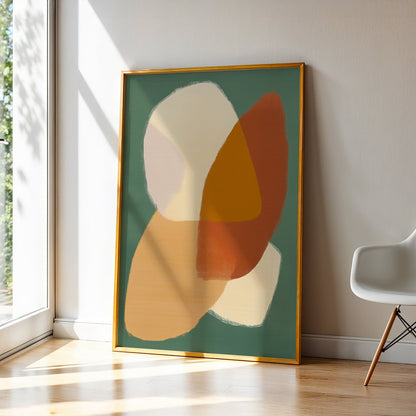 Abstract Art in a Lifestyle Setting Ambition To Be A Flower by NYC Abstract