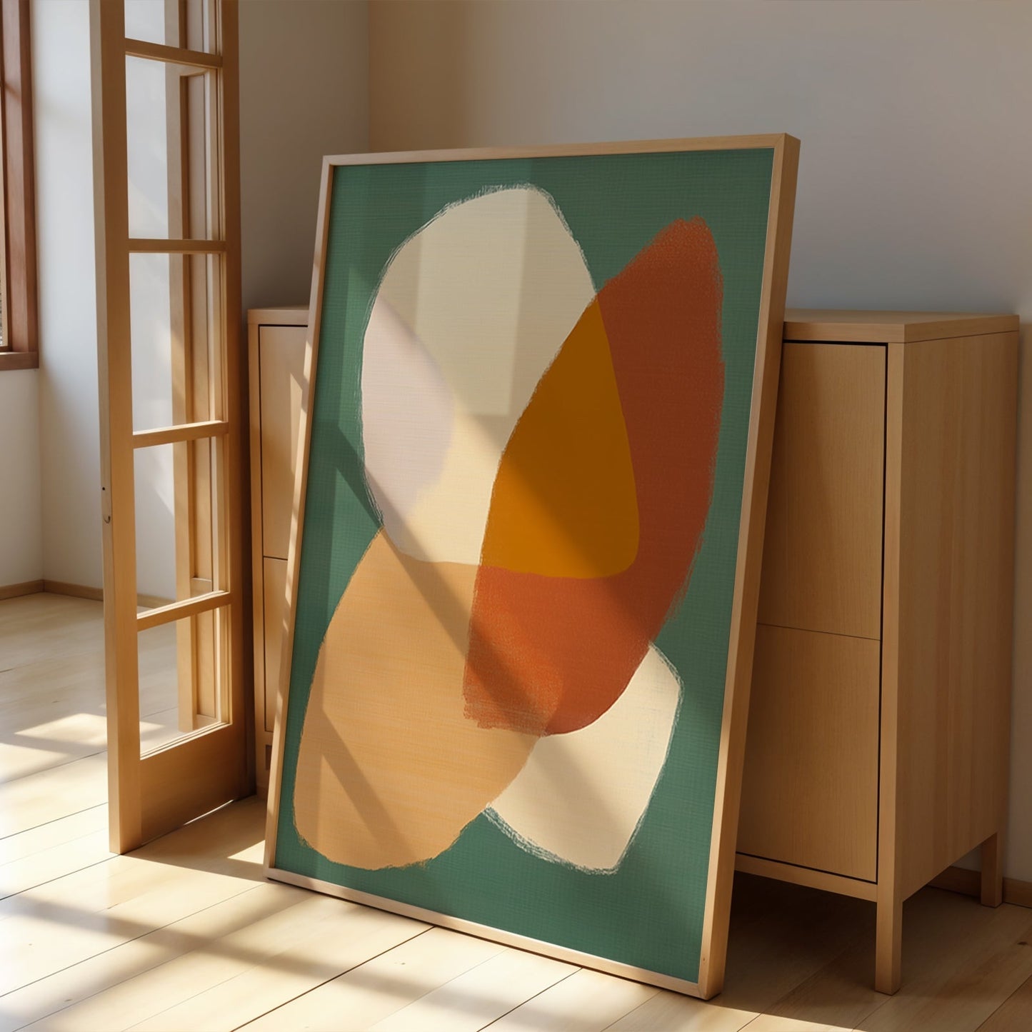 Abstract Painting for Home Ambition To Be A Flower by NYC Abstract