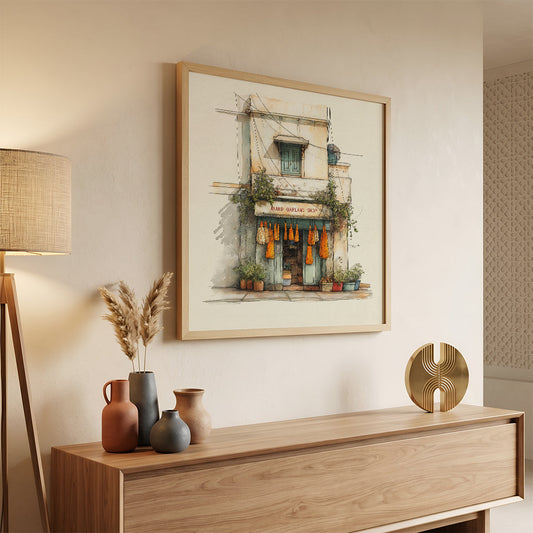 Indian Art in a Lifestyle Setting