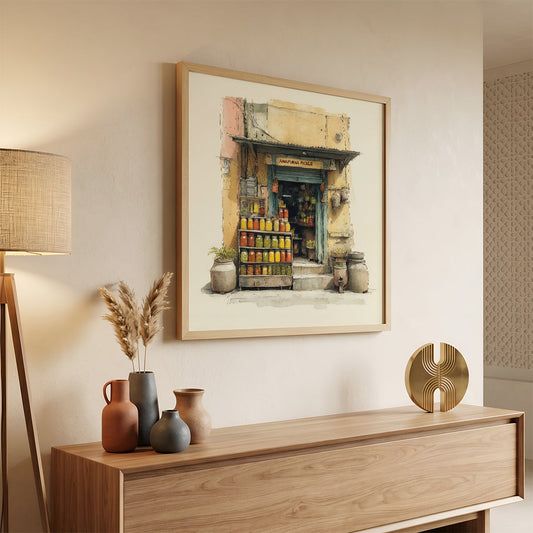 Indian Art in a Lifestyle Setting