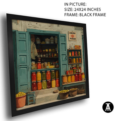 Artwork in Black Frame