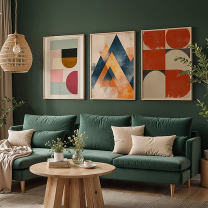 Gallery Wall Set in Lifestyle Setting