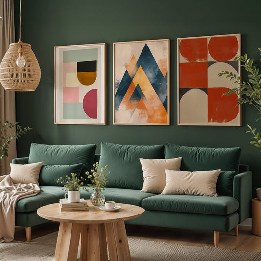 Gallery Wall Set in Lifestyle Setting