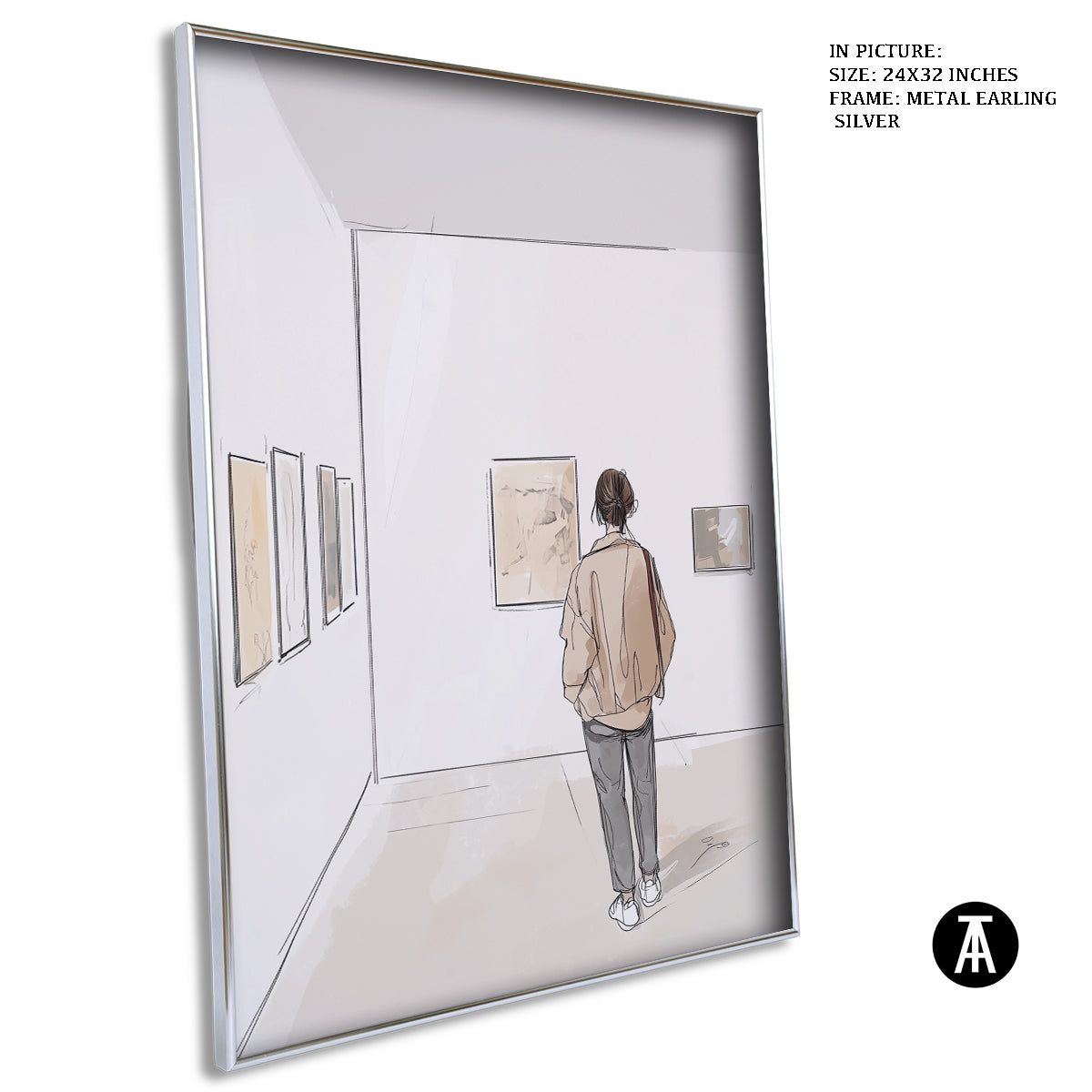 Artwork in Black Frame