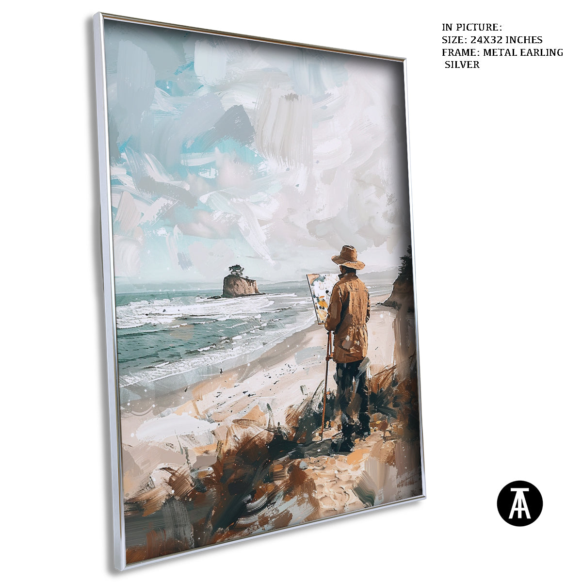Artwork in Black Frame