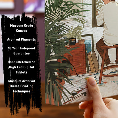 Information about Boho Art Canvas Art Print