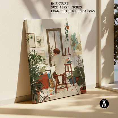 Artwork as a Stretched Canvas