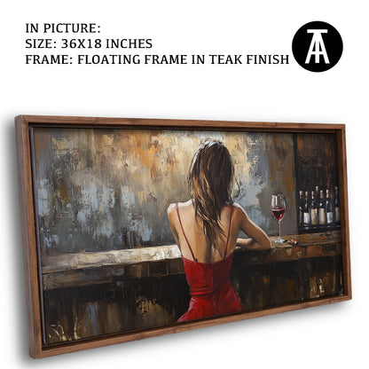 Artwork in Floating Frame