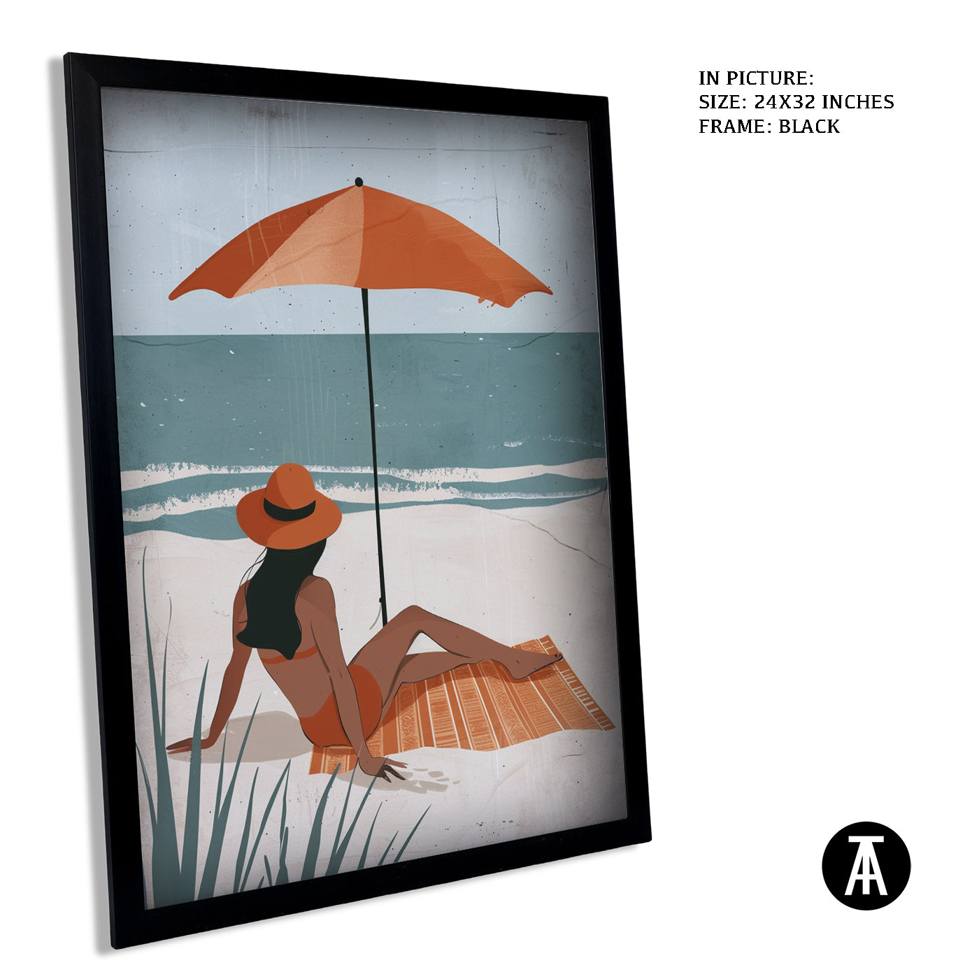 Artwork in Black Frame