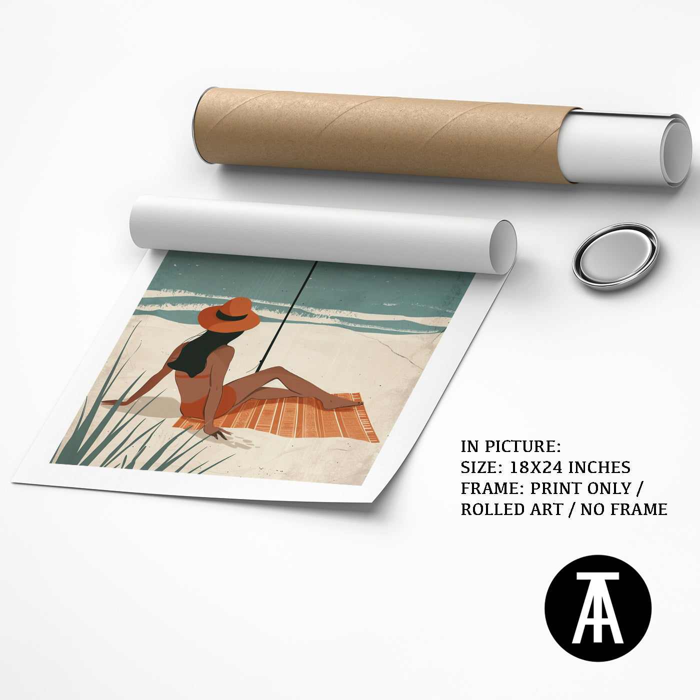Artwork as Print Only or Rolled Art
