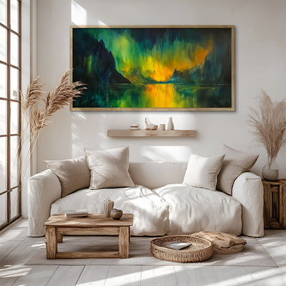 Modern Art in a Lifestyle Setting