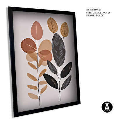 Sample Artwork in Black Frame