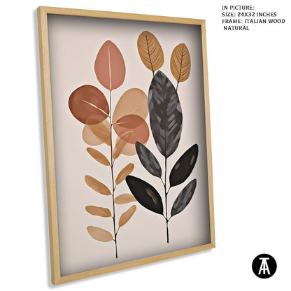 Sample Artwork in Italian Wood Framing Natural