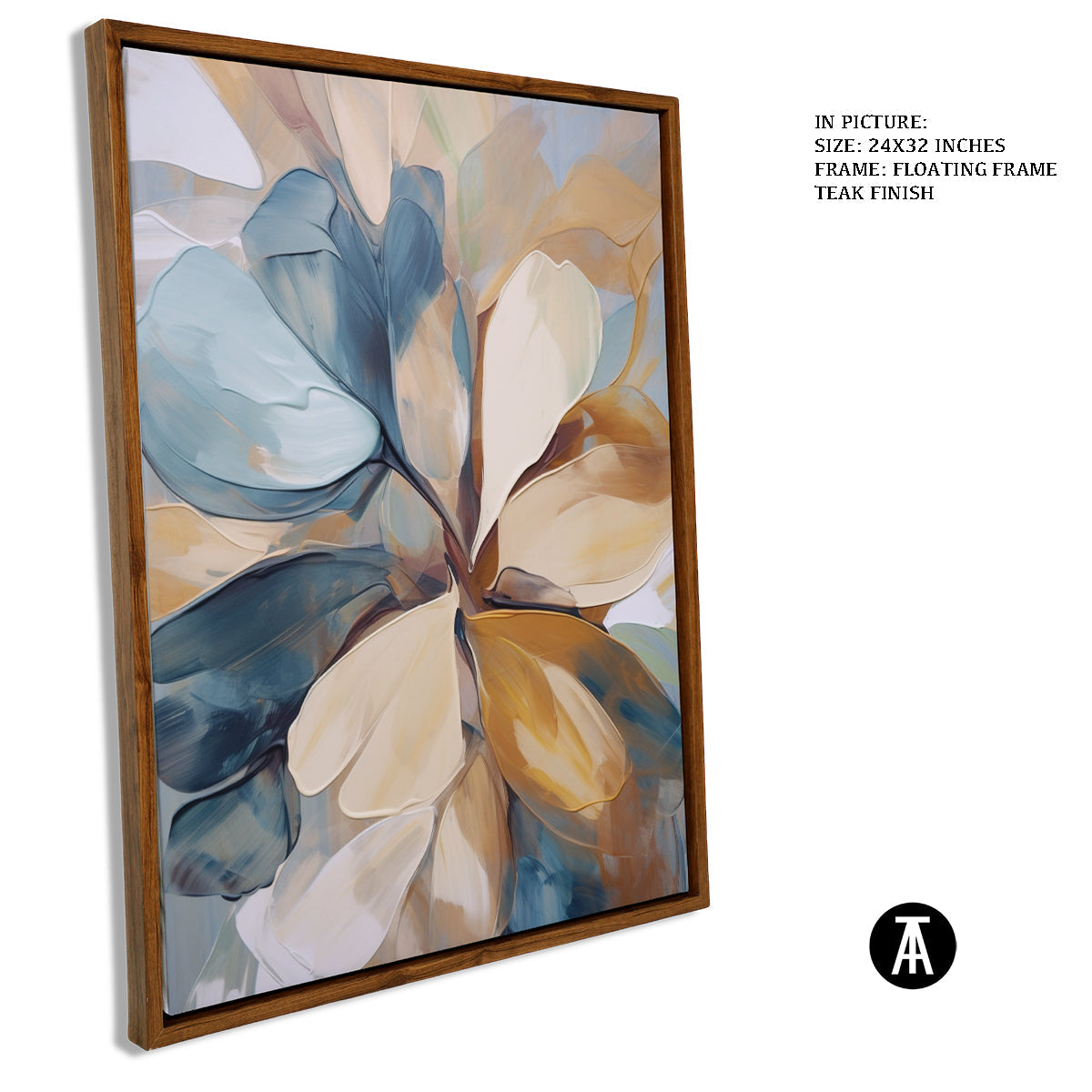 Sample Artwork in Floating Frame