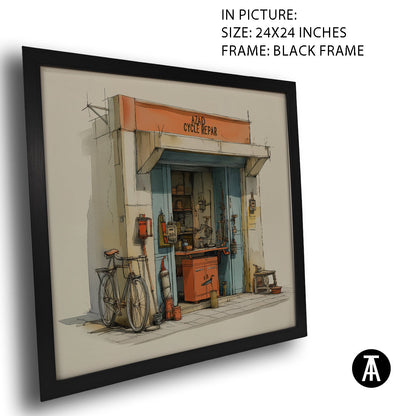 Artwork in Black Frame