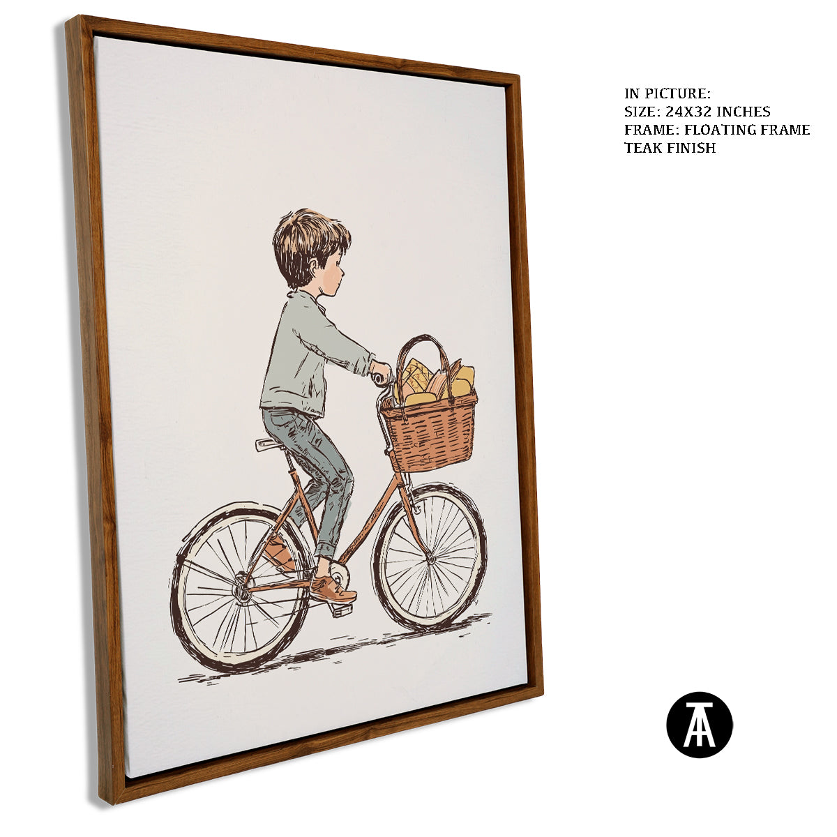 Artwork in Floating Frame