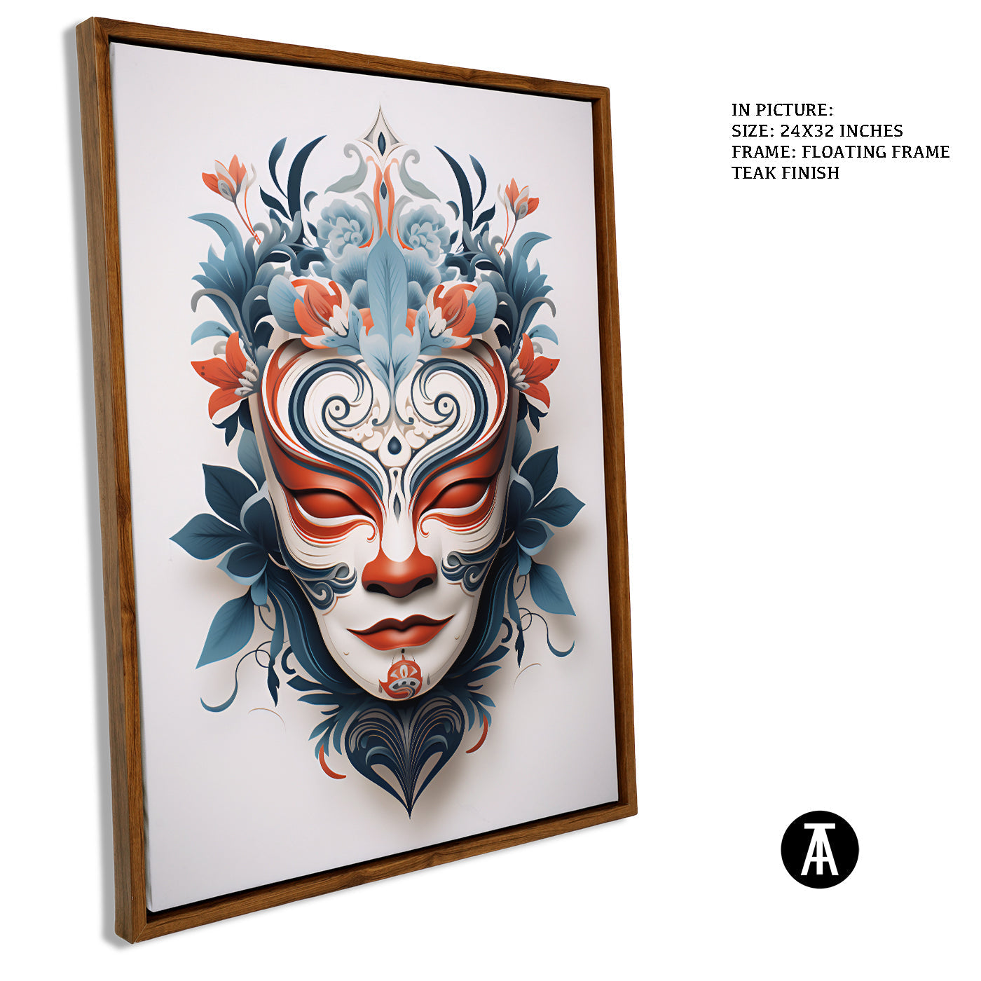 Artwork in Floating Frame