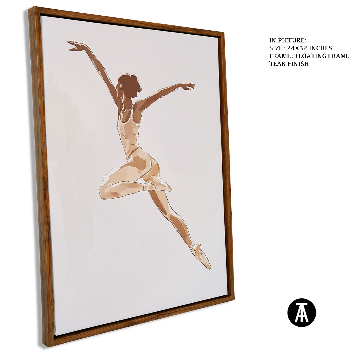 Artwork in Floating Frame