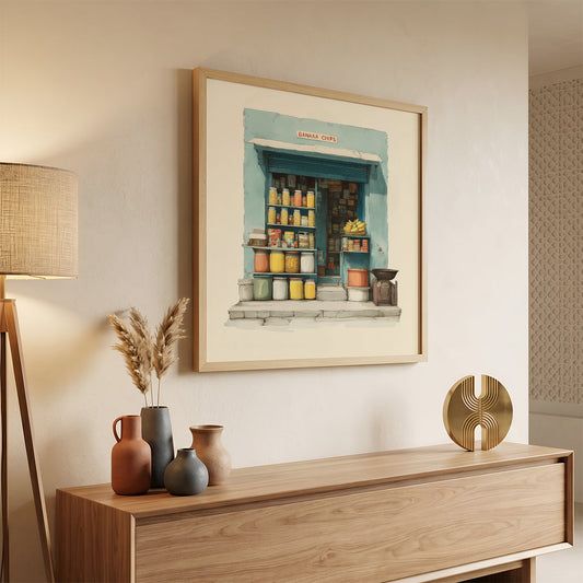 Indian Art in a Lifestyle Setting