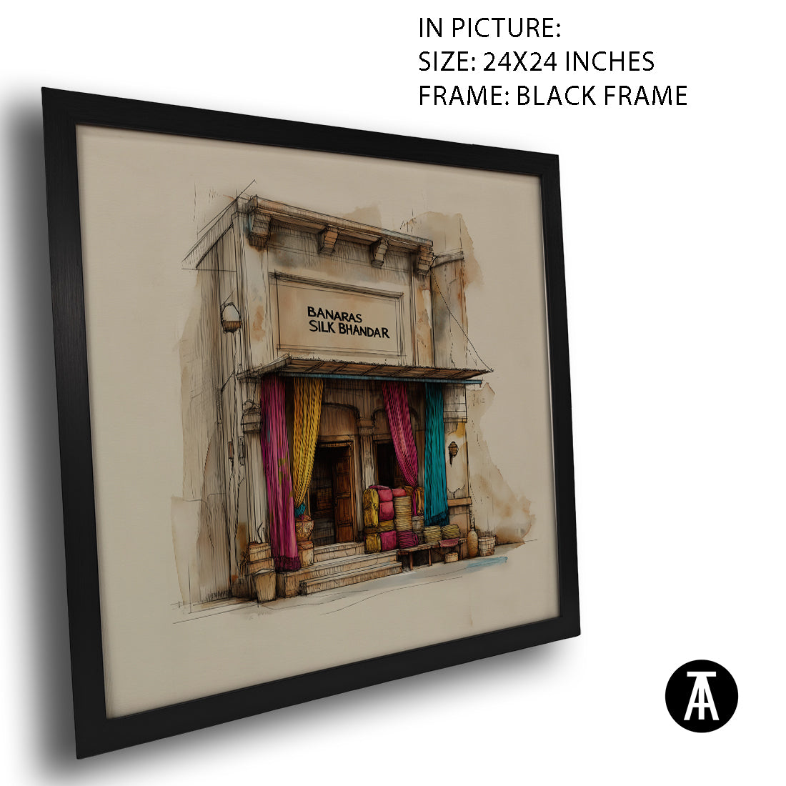 Artwork in Black Frame