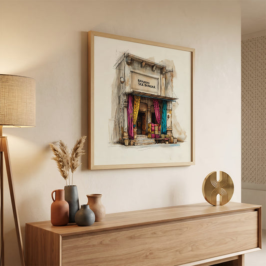 Indian Art in a Lifestyle Setting