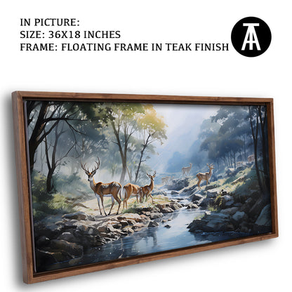 Artwork in Floating Frame
